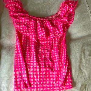 Lily Pulitzer Ruffle Sleeveless Top